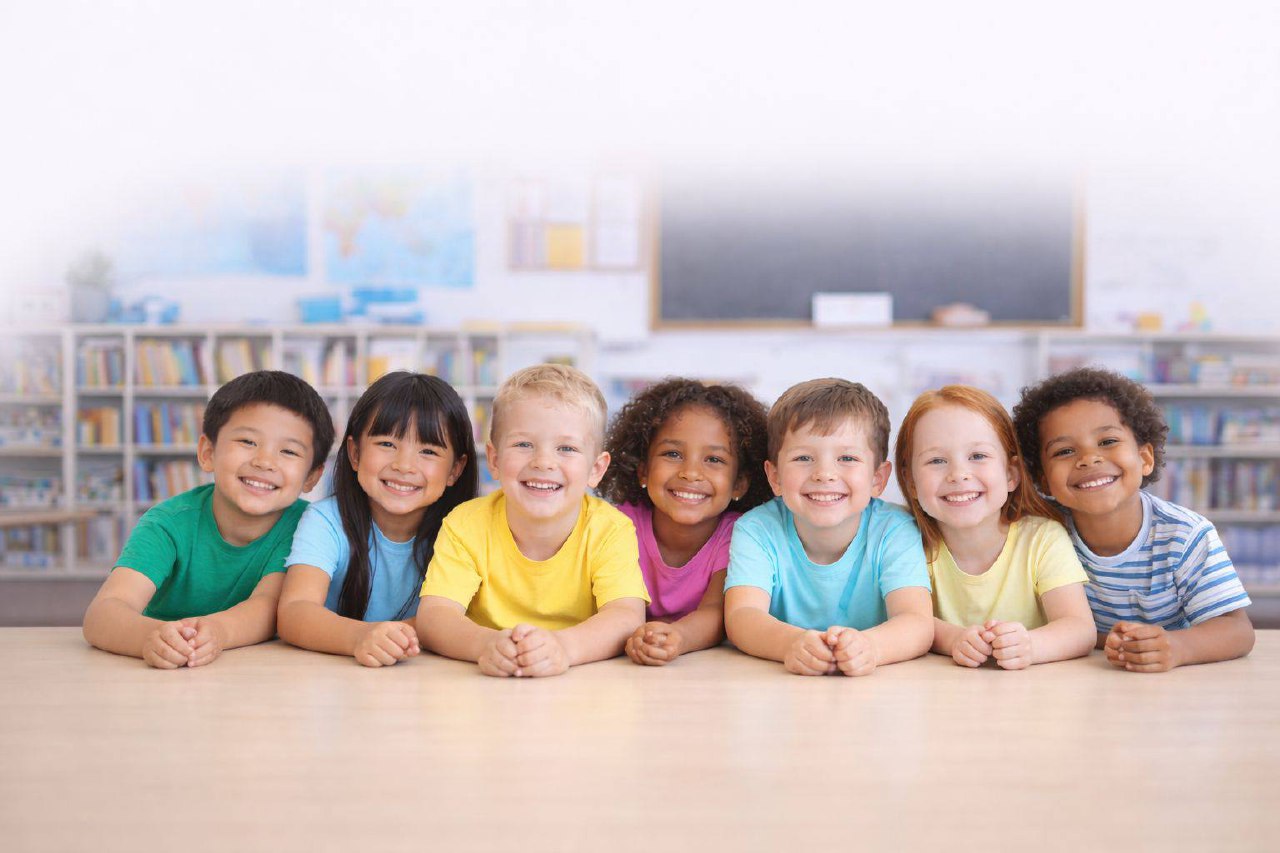 Students learning with ICAN Education